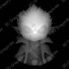 Cute Halloween Vampire Boy - Heightmap Download