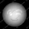 Winking Emoji - Heightmap Download