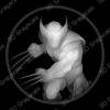 Wolverine From Marvel's X-Men Comics - Heightmap Download