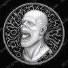 Cursed Screamer Height/Relief File | Horror Engraving Design | CNC & Fiber Laser | Scary Coin Art - Heightmap Download