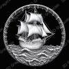 Viking Ship 3D Engraving Map | Norse Voyage Design | CNC & Laser | LightBurn-Ready File - Heightmap Download