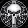 Skull-Aztec Coin - Heightmap Download
