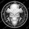 Steampunk Pirate Coin | CNC Carving | Laser Engraving - Heightmap Download