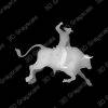 Bull Rider | CNC Design From A 3D Model - Heightmap Download