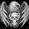 Eagle tattoo heightmap - Heightmap Download