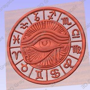 Kemet's third eye of horus spirituality - Heightmap Download