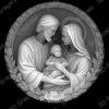 Holy family grayscale - Heightmap Download