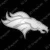 Denver Broncos Logo - Heightmap Download