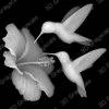 Humming birds cnc - Heightmap Download