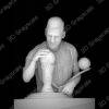 messi grayscale machining - Heightmap Download