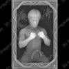 bruce lee grayscale 3d - Heightmap Download
