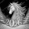 Horse head 2026 grayscale - Heightmap Download