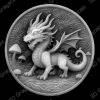 dragon coin depthmap - Heightmap Download