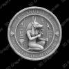 Anubis Jackal God Egyptian Underworld Coin 16 bit 3D Depth Map PNG, Fiber Laser Engraving File, Grayscale Height Map, LightBurn, Challenge - Heightmap Download