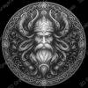 viking coin laser engraving - Heightmap Download