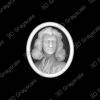 isaac newton coin grayscale - Heightmap Download