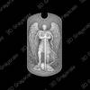Archangel Michael laser keychain - Heightmap Download