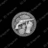 poker coin engraving - Heightmap Download
