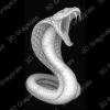 cobra motif laser engraving - Heightmap Download