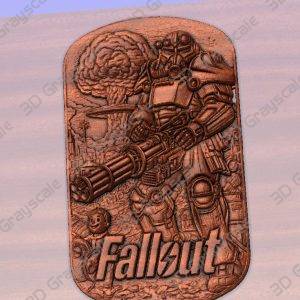3d grayscale motif fallout - Heightmap Download