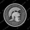 Challenge Coin 3D Depth Map, CNC PNG File, Fiber Laser, Lightburn, Engraving, Embossed, Grayscale, Height Map, Roman Centurion Helmet Legion - Heightmap Download