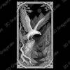 Eagle panel motif - Heightmap Download