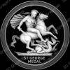 saint george coin - Heightmap Download