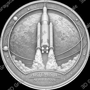 Artemis laser bitmap grayscale - Heightmap Download