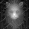 Ornate Mandala Cat Head - 3D Relief For Laser & CNC - Heightmap Download