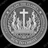 1 corinthian 3 verse 15 Christ coin - Heightmap Download