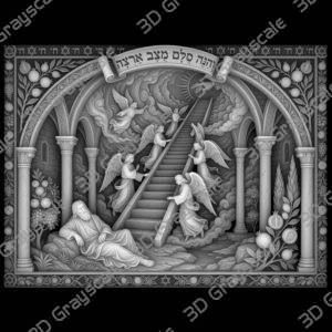 Ascension to heaven depthmap - Heightmap Download